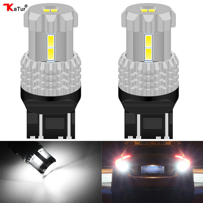 Katur 2 шт. T20 7443 7443CK 7444NA светодиодный Чрезвычайно яркий 3020 чипсет для остановки