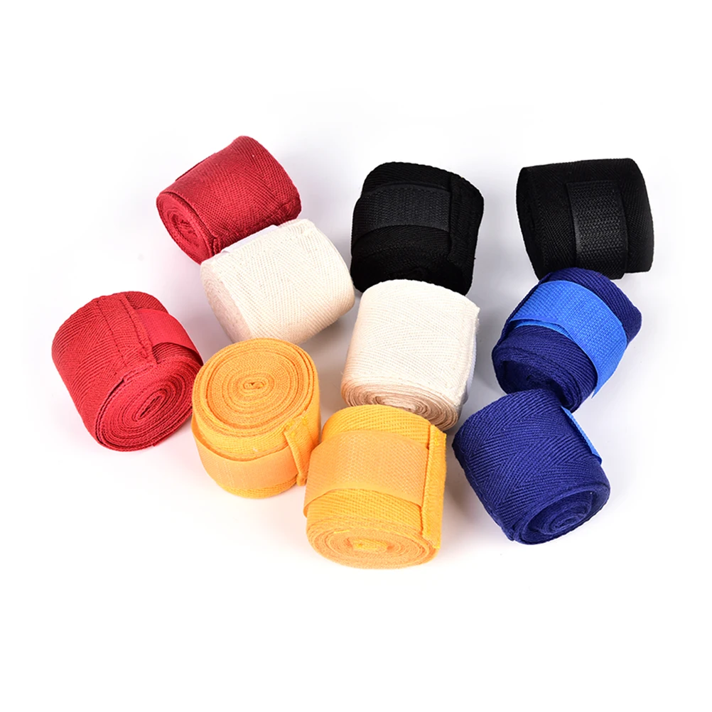 1 Pair 2.5m Boxing Bandage Handwrap Punching Hand Wrap Boxing Sparring Gloves Tape Muay Thai 1 Pair 2.5m Boxing Bandage Handwrap Punching Hand Wrap Boxing Sparring Gloves Tape Muay Thai
