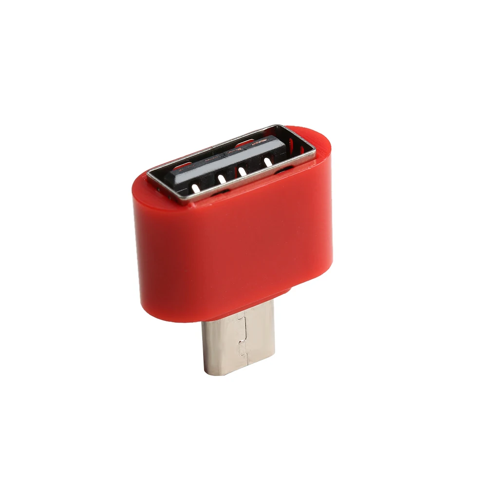 1 шт. портативный полезный Micro USB папа к 2 0 Женский адаптер OTG конвертер для планшет