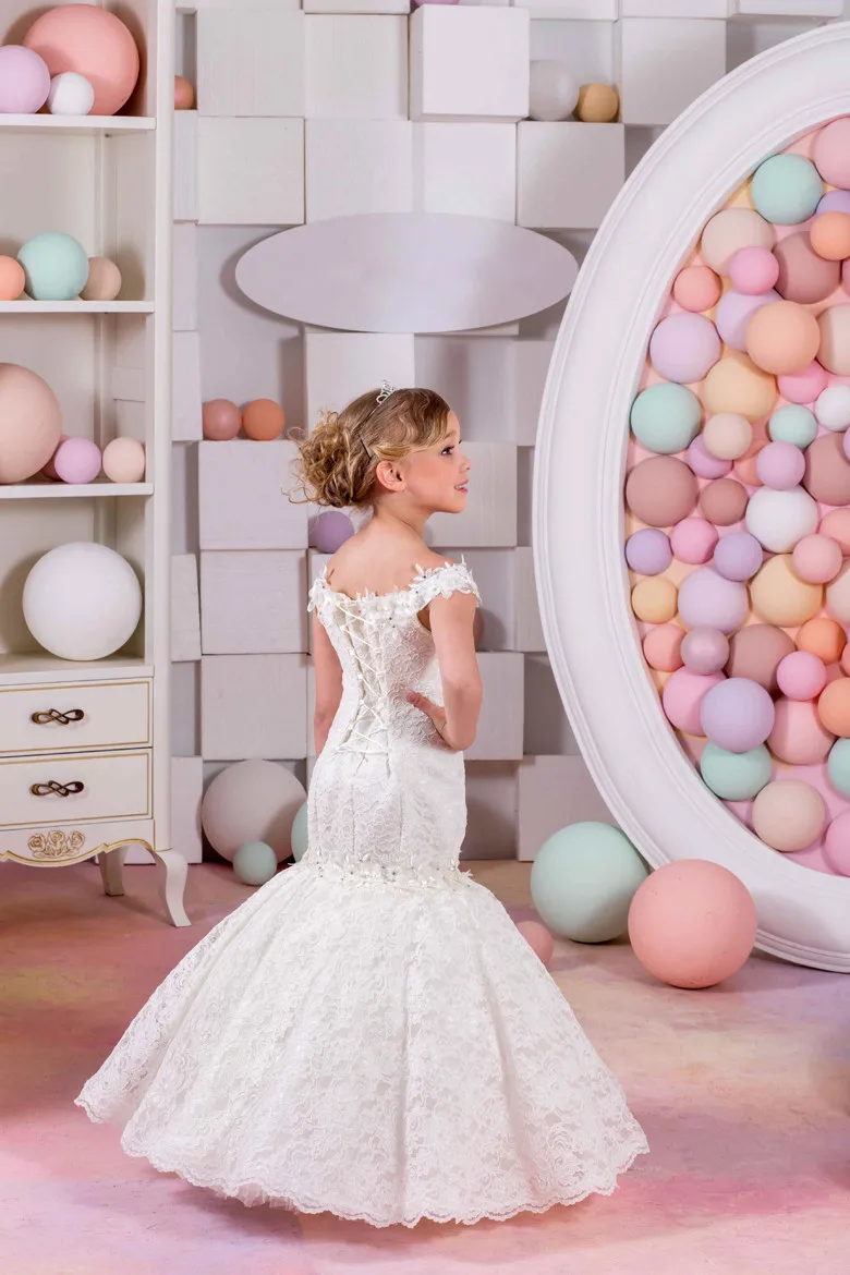 Hot-Sale-New-Little-Girls-First-Communion-Dresses-Mermaid-Lace-Shoulderless-Flower-Girl-Dresses-for-Weddings (2)