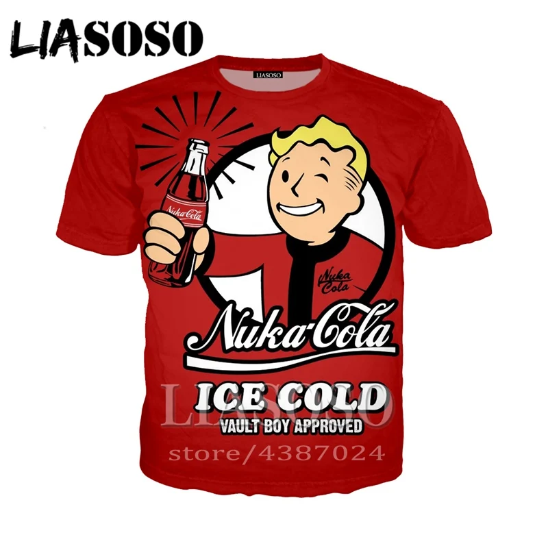 

LIASOSO T shirts Men's tshirt women Fallout Finger 4 3D print t-shirt tees Tops hooded Casual t shirt/Hoodie/Sweatshirt D417