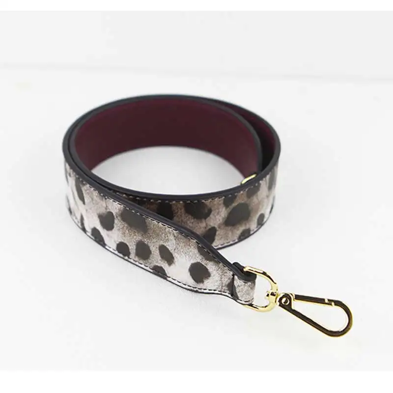 leopard print bag strap
