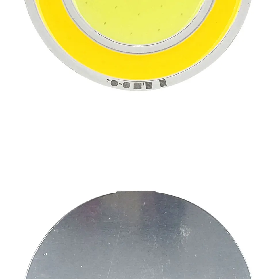 82mm Round Double Color 12V COB LED Light 5W +5W Yellow White Color DC12V Circular COB Lamp for DIY Car Decor Lighting LED Bulbs (7)