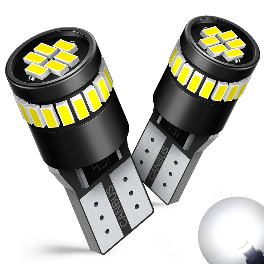 2x Error Free Led T10 W5w Canbus Light Bulb For Volkswagen Vw Passat B6 Jetta Golf 5 6 7 Mk5 Tiguan Cc Scirocco Polo Bora 3c Signal Lamp Aliexpress