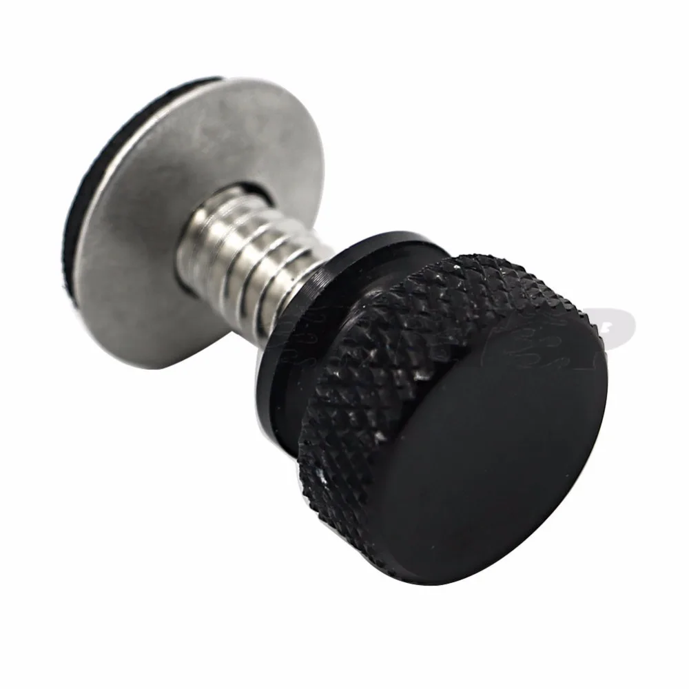 Motorcycle Seat Screw Knurled Seat Cover Bolt Spacer For 96 16 Harley