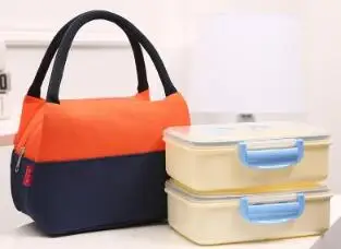 

Lunch bag Oxford waterproof canvas portable small bags lunch boxes insulation bags Women Shoulin female environmental cloth