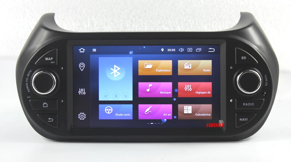 7 ''Android 9,0 DVD gps плеер для Fiat Qubo Citroen с изображениями из мультфильма «В поисках Немо peugeot Bipper радио мультимедиа 4 Гб+ 64 Гб BT Wi-Fi, 8 ядер SD