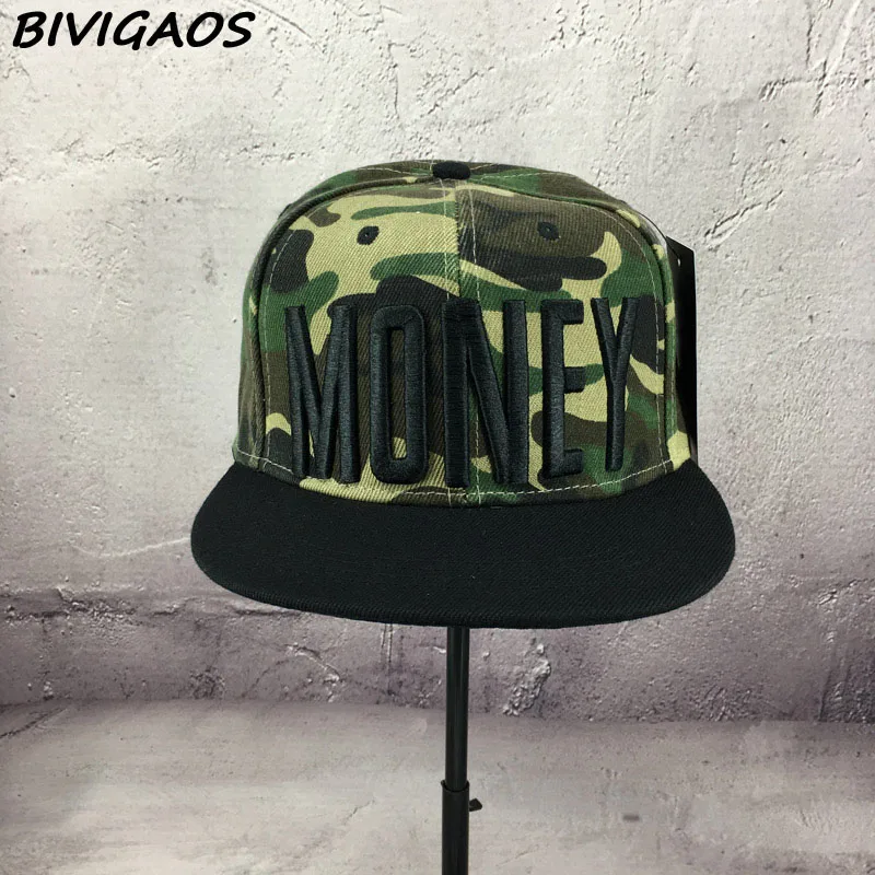 Новые модные мужские и женские повседневные кепки Snapback Swag MONEY Letters 3D Вышивка Хип-Хоп Кепка бейсбольная кепка s Bone Gorras для мужчин и женщин