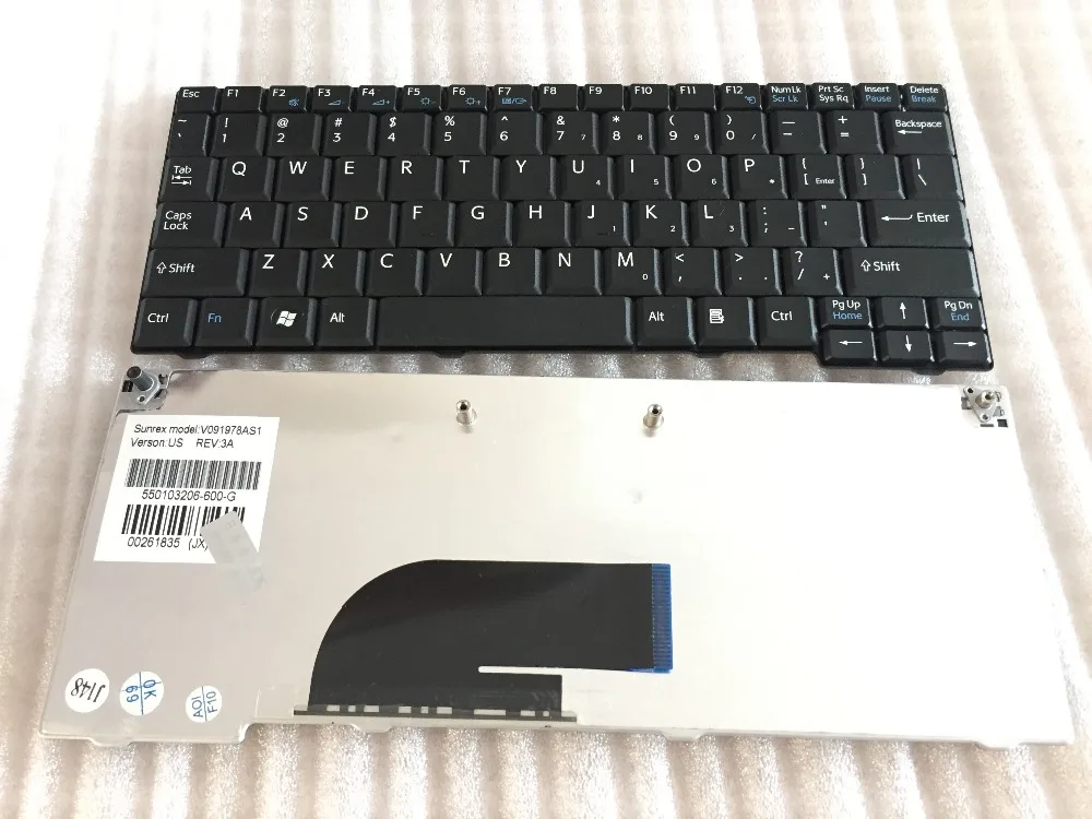 New US Keyboard For SONY VPCM VPC-M12 VPC-M21 PCG-21313M PCG-21313L PCG-21311T M125 M128 M128JC V091978AS1 black Laptop | Компьютеры и