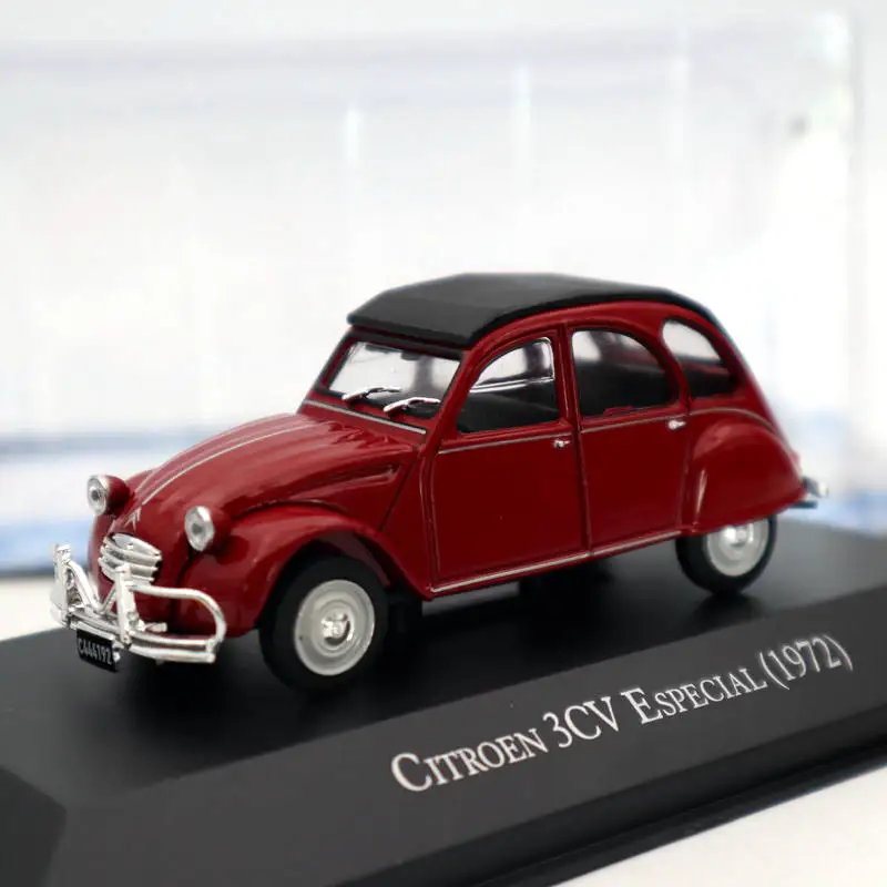 IXO alтая 1:43 Citroen 3CV Especial 1972 красные модели литья под давлением Ограниченная серия Коллекция игрушек автомобиль