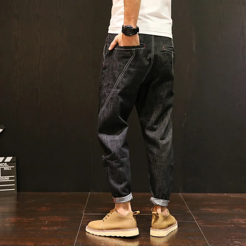 Джинсы мужские на молнии Осень зима|brand jeans men|fashion menjean brands men |