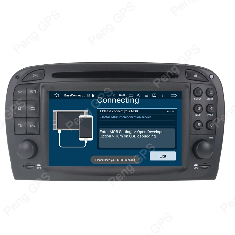 Android 9 0 автомобиля gps навигация dvd плеер для Mercedes Benz SL SL500 SL230 R230 2001 2002 2003 2004 2005 2006 2007