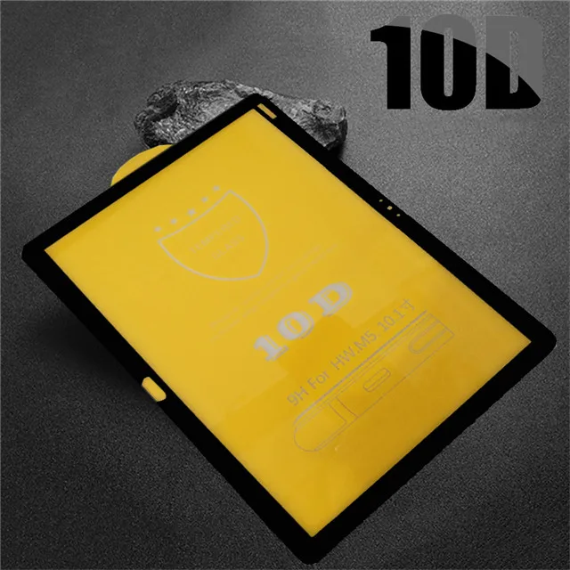 10D полное покрытие закаленное стекло протектор для huawei MediaPad M5 Lite 10 BAH2-W19/L09/W09 10," экран защитная пленка - Цвет: For Huawei M5Lite 10