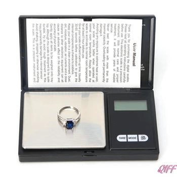 

500g/0.01g LCD Digital Pocket Scale Jewelry Gram Balance Weight Scale Portable