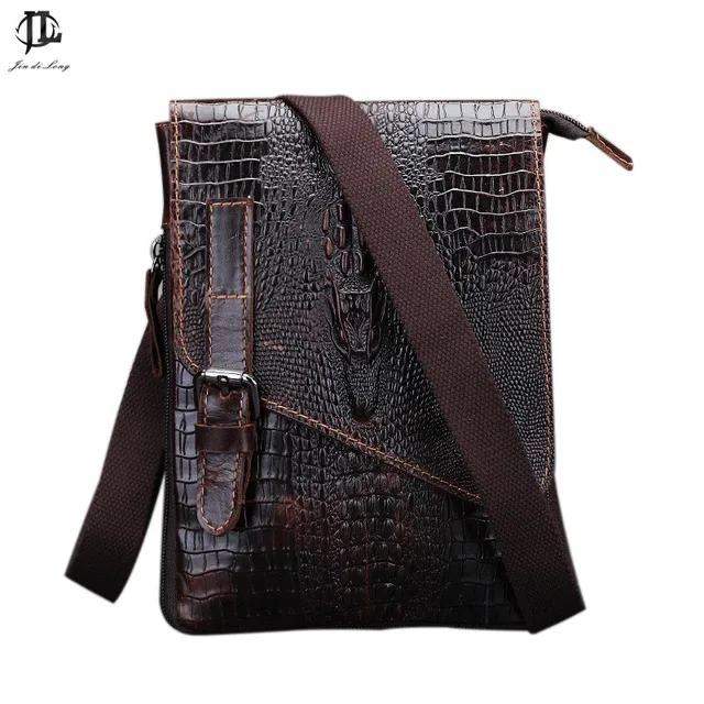 crocodile sling bag