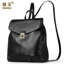 QIWANG Luxury Women Backpack Real Leather Shoulder Bag Fashion Backpacks Female Real Leather back pack school bags for Women QIWANG Luxury Women Backpack Real Leather Shoulder Bag Fashion Backpacks Female Real Leather back pack school bags for Women