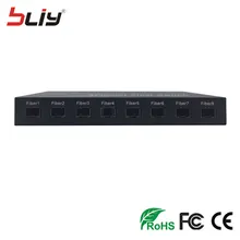 

gigabit SFP 8G1E 20km 1000M 8 sfp fiber port 1 RJ45 port sfp fiber optic media converter