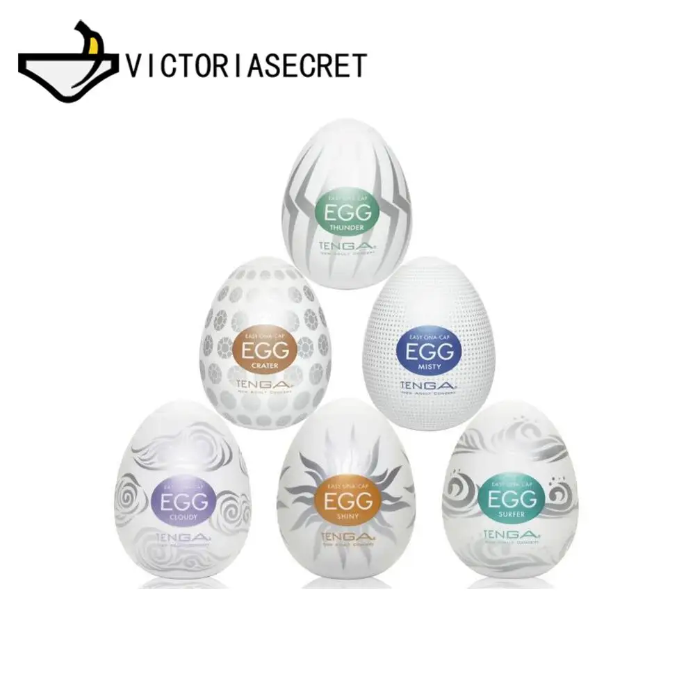 TENGA Eggs Masturbation Pussy Male Masturbator Realistic Vagina Big Dildo Adults Sexy Toys Stimulating Penis Massager Sex Shop