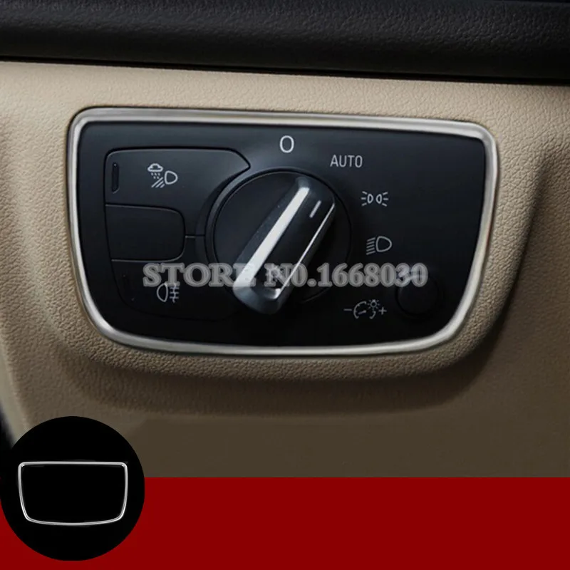

Interior Head Light Switch Button Cover Trim For Audi A7 S7 2012-2018