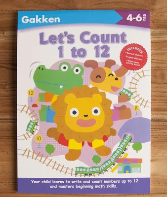 

Free Shipping Gakken 2-6 years kindergarten Workbook English original large format color sticker of the maze line Exercise book