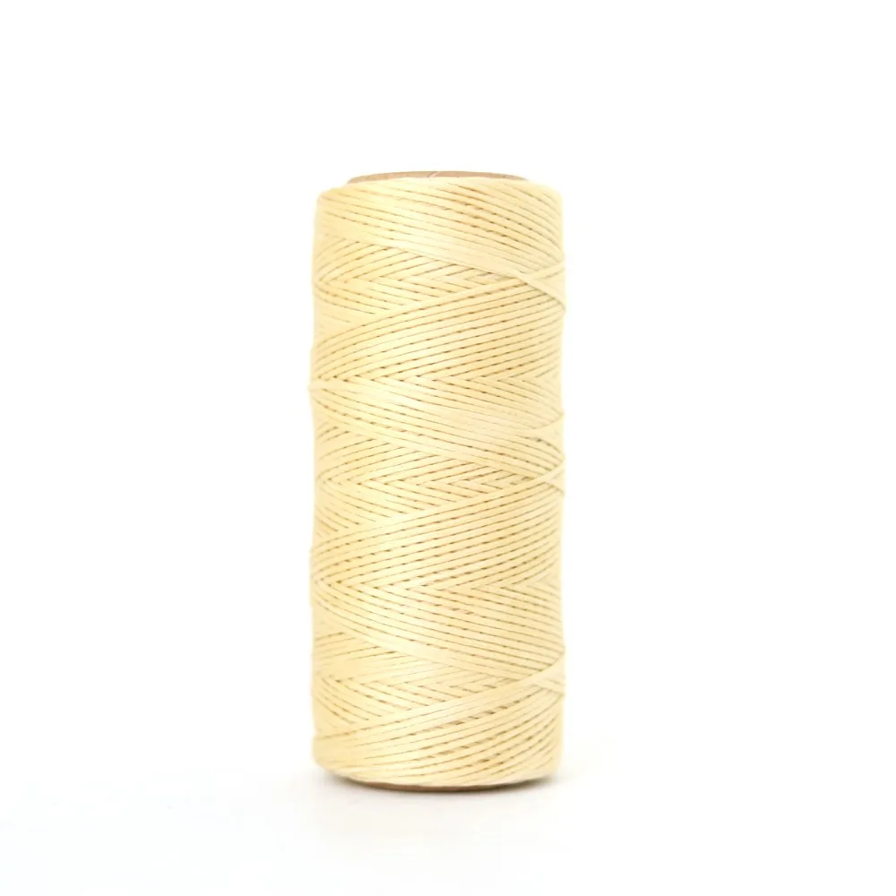 waxed thread 1.0mm beige 1