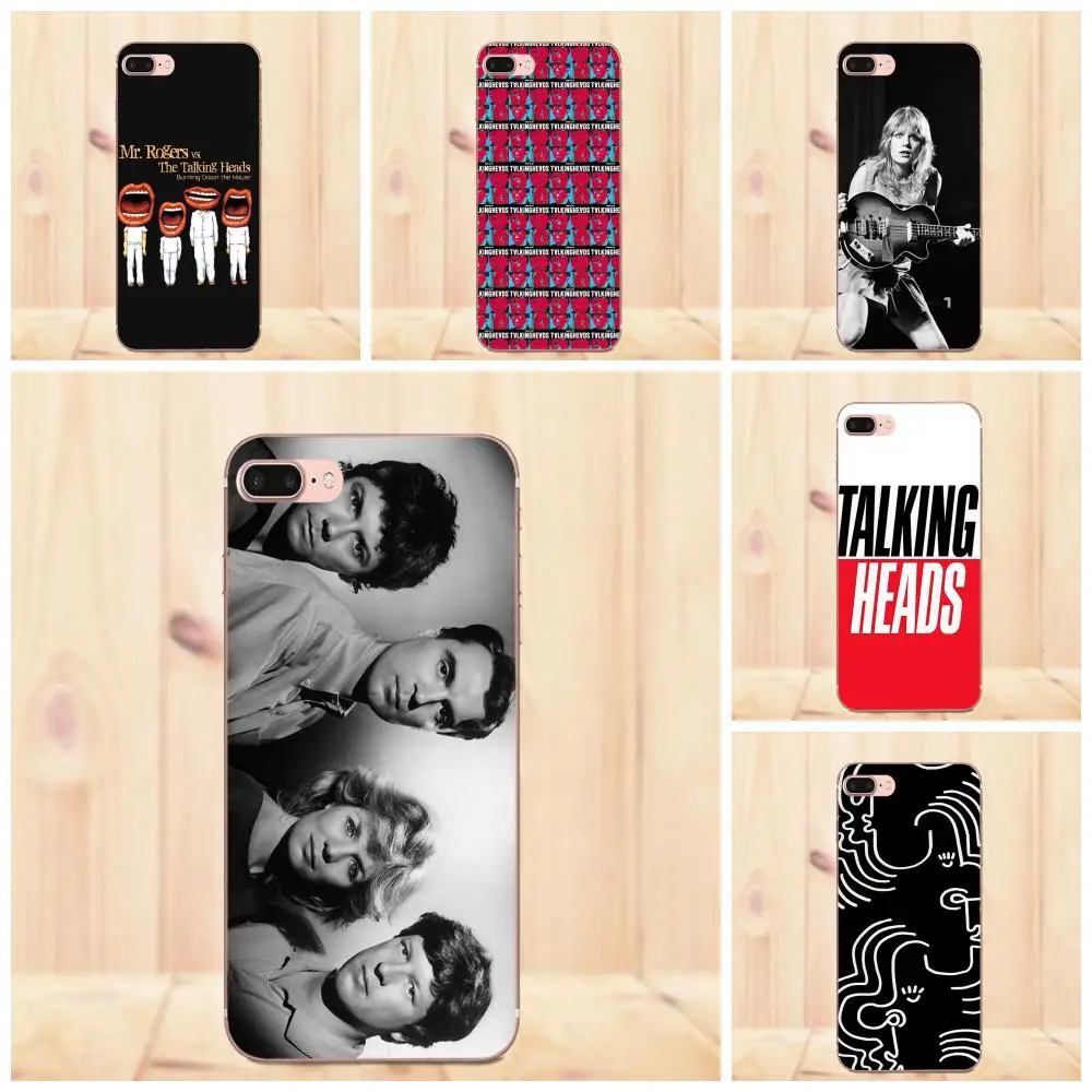 Soft TPU Case Mobile For HTC Desire 530 626 628 630 816 820 One A9 M7 M8 M9 M10 E9 Plus U11 Moto G G2 G3 Talking Heads | Мобильные