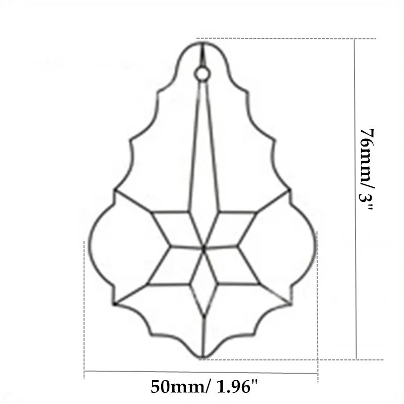 Cristais de Vidro Lustres do Arco-íris de Iluminação da Lâmpada Peças Hierkyst Prismas Pingentes Lustres Pendurada Cai 76 mm 3 2251-3a 5 Pcs k9 7 High Quality Luzes e Iluminação