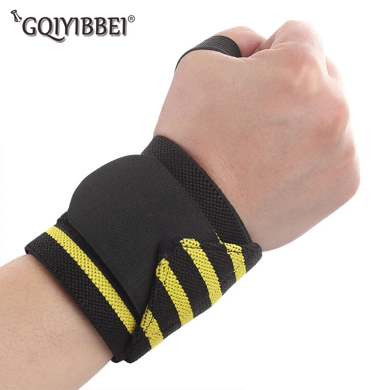 

1 pcs Wrist Straps Gym Accessories Fitness Sports Wrist Wraps Bandage Hand Band Support Wristband Adjustable Adult Wrist Brace