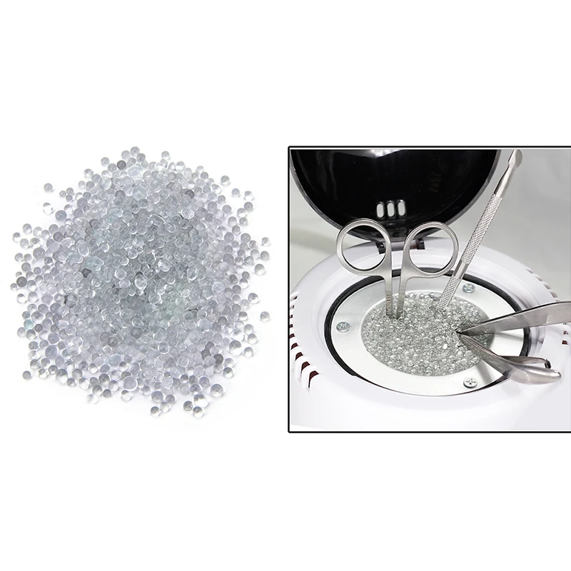 

1 Bag Glass Sterilizer Manicure Nail Tool ball Apply to High Temperature Sterilizer Box&Tool Disinfection Box&Nail For Nail Art