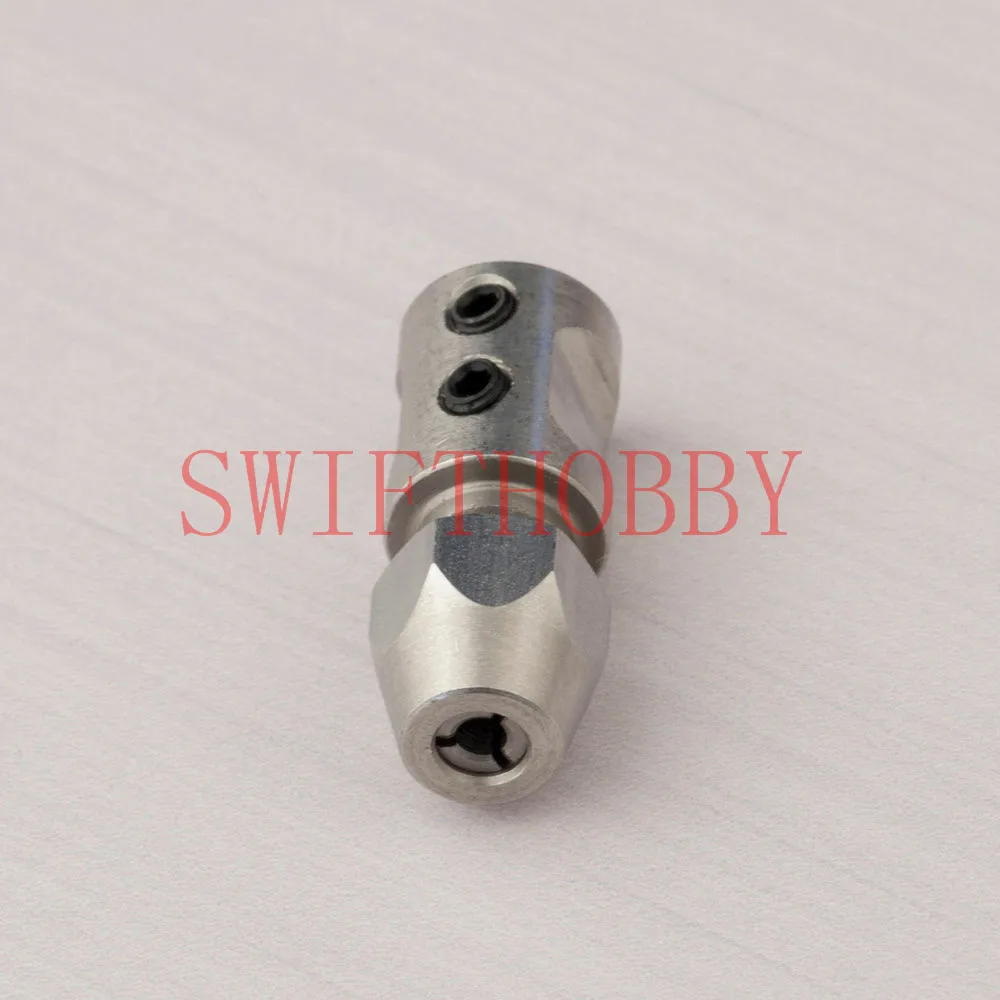 3.18mm to 3mm 2.3mm /3mm 3.18mm Steel Collet Coupler Connector Shaft RC Boat 