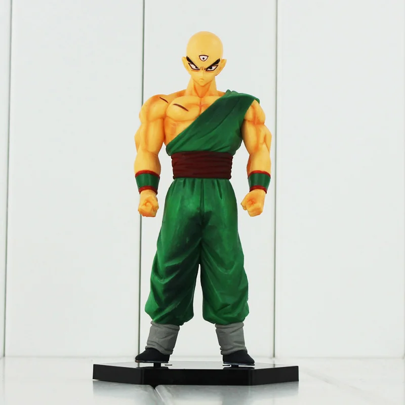 16cm Japanese Anime Dragon Ball Z Tien shinhan Pvc Action Figure Model