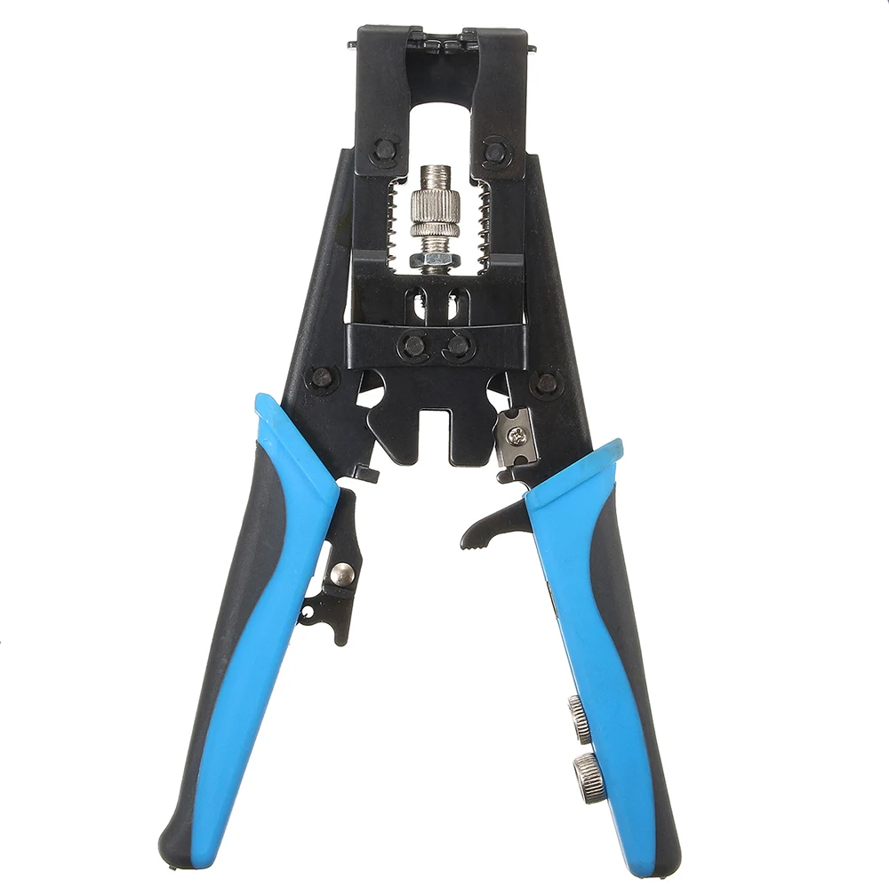 

Profession Multi-tool Multitool Cable Crimper Tool Wire Stripper Coaxial Compression Crimping Connectors RG59/RG58/RG6 BNC/RCA/F