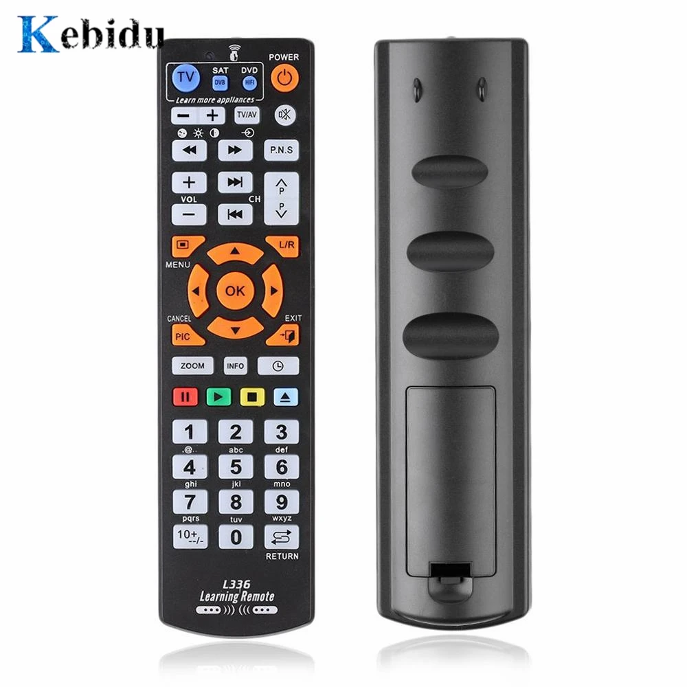 

kebidu Universal Remote Control With Learn Function Replacement Suitable For Smart TV DVD SAT