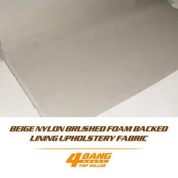 

39"x55" 100cmx140cm headliner fabric light beige ceiling roof lining upholstery For Volkswagen/Ford/BMW/Honda/Audi/Toyota