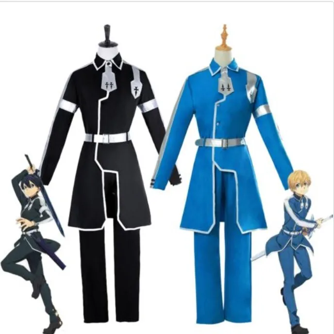 Sword Art Online Alicization Kirigaya Kazuto Outfit Cosplay Kirito Eugeo Costume Sword Art Online Alicization Kirigaya Kazuto Outfit Cosplay Kirito Eugeo Costume
