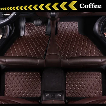 

ZHAOYANHUA Custom car floor mats fit All Models waterproof foot case car styling rugs good carpet liners car styling auto floor