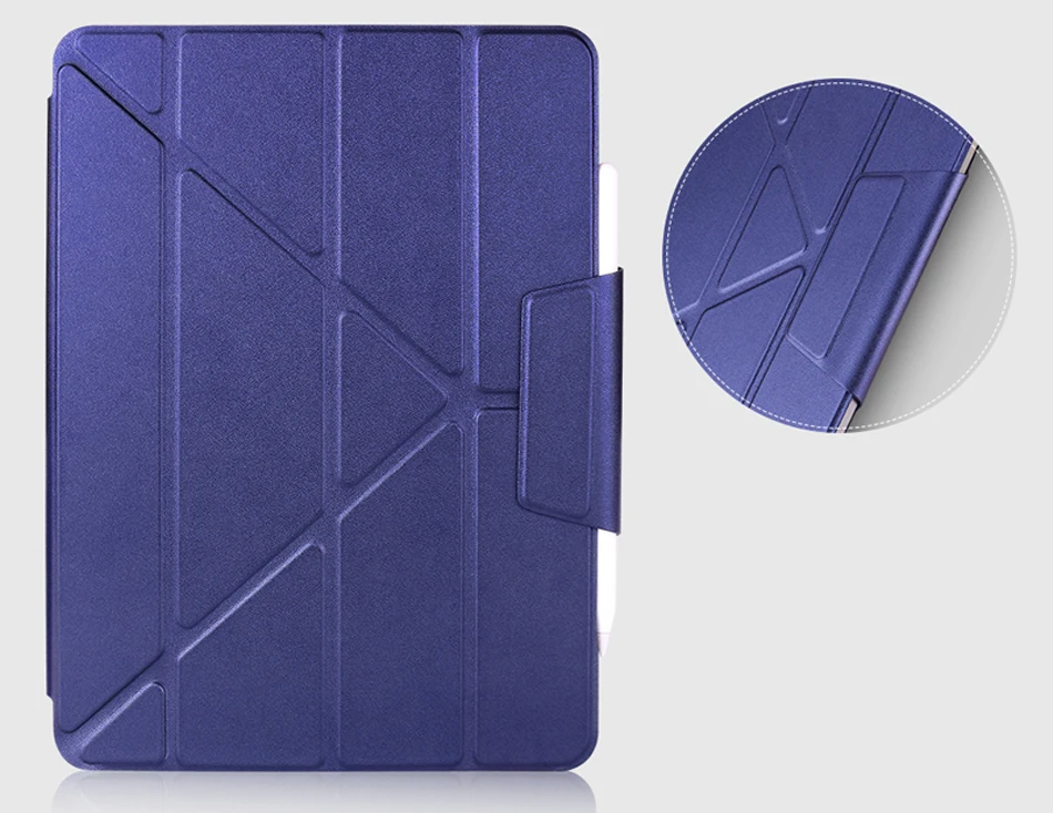 Magnetic Tablets Case For iPad Pro 12.9 2018 Cases Multifolded Magnets Protective Cover Smart Case For iPad Pro iPad 2018 Case-11