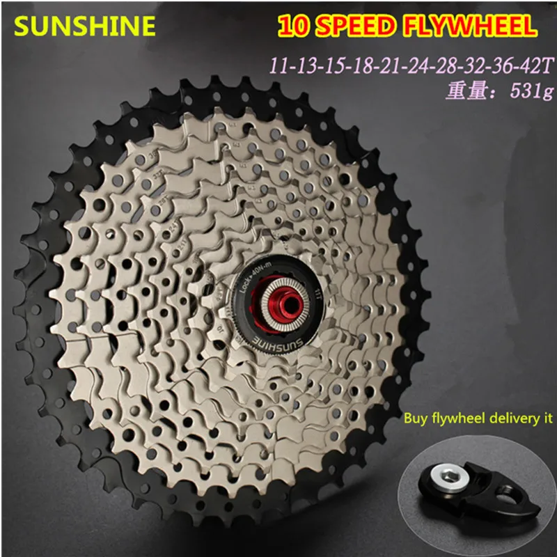 

SUNSHINE MTB Mountain Bicycle Freewheel 11s 22s Speed Freewheel Cassette 11-42T/46T/50T for Shimano M7000 M8000 M9000 XT SLX XTR