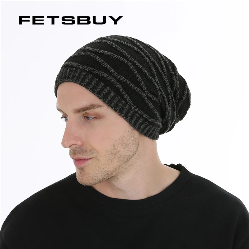 

FETSBUY Unisex Bonnet Beanies Autumn And Winter Hat Skullies Hats For Men Women Add Velvet Warm Casual Beanie Gorros Muts #19008