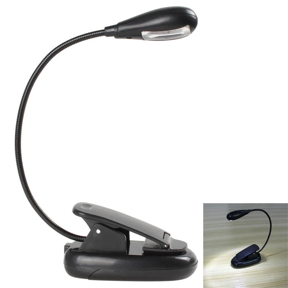 High Light Intensity Adjustable Light Simple LED Book Light Flexible