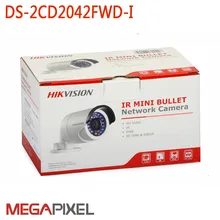 Cctv камера видеонаблюдения 4 МП hikvision ds-2cd2042FWD-i сетевая камера PoE WDR для hikvision dahua DVR NVR видеокамера
