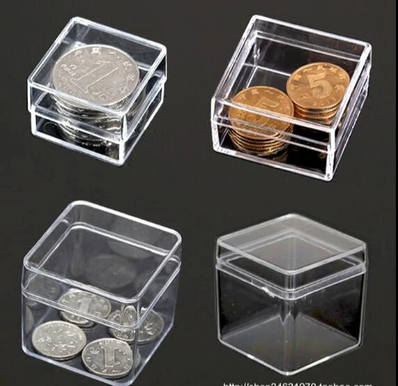 20pcs Small Round Transparent Plastic Box PP Box Product Packaging PP  Storage Collections Container Box Case - AliExpress