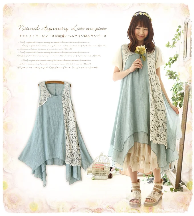 Rockabilly Forestry Hippie Boho Vintage Lolita Embroidery Lace Linen Cotton Patchwork Cute Gothic Hippie Boho Loose Summer Dress Loose Summer Dress Summer Dresshippie Boho Aliexpress