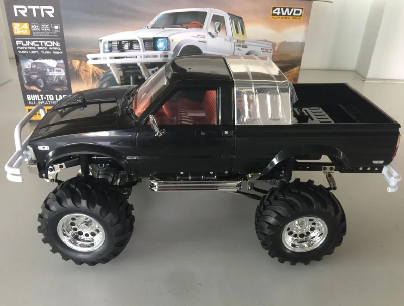 Профессиональный Elextric Racing пикап RC грузовик P407 1:10 2,4 г 30 минут 4WD высокое Скорость удаленного Управление восхождение грузовик