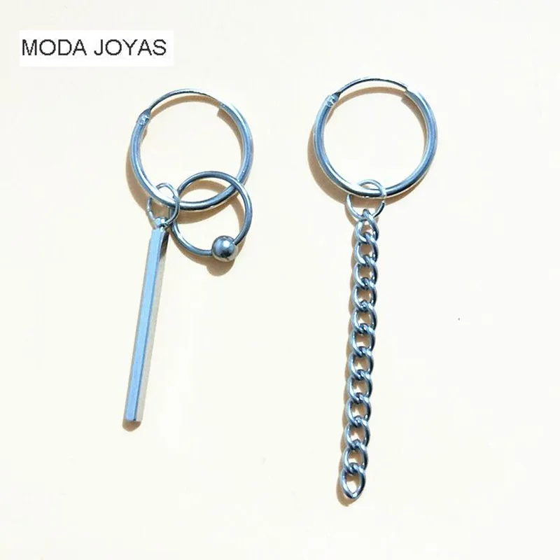 

1 pair Fashion Designer Jewelry Earrings Korean Geometric Circle BTSARMY Stud Earrings for women men Simple Gift