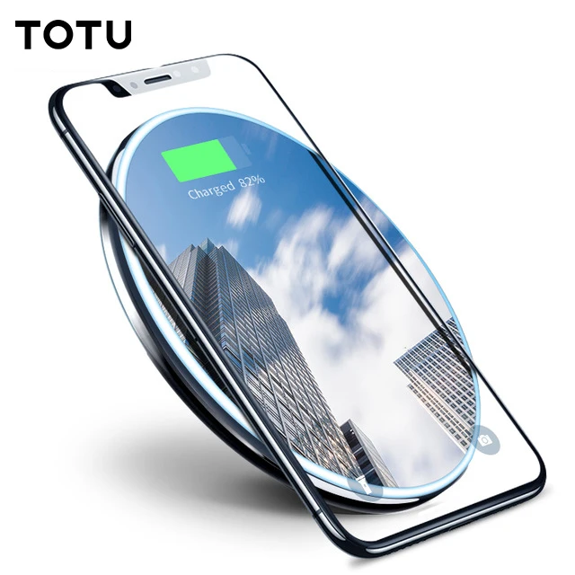 TOTU 10W Wireless Charger For iPhone X/XS Max XR Samsung