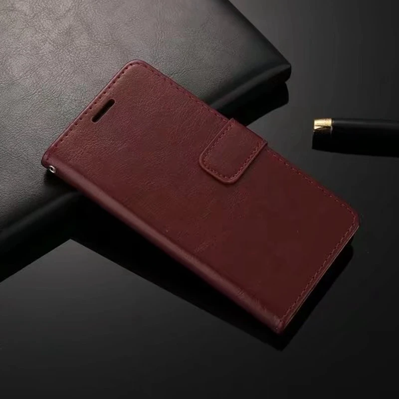 

Luxury Leather Case for Xiaomi Redmi Note 7 6 Pro 6A Note6 Note7 Stand Holder Design Classic Flip Wallet Cover