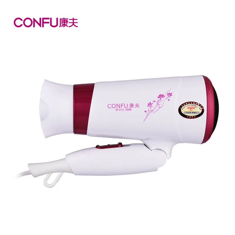 

220~230V 1600W Foldable Hair Dryer Portable Travel Home Use Compact Hair Blower Styling Tools Blow Dryer Electric Hairdryer