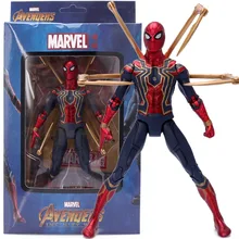 Avengers Marvel Spider-Man Toy Hero Doll Model Character Action Model Pvc Collection Decoration Children Gift for Children marvel universe hero pa change peter jackson s king wolf joint diy do model doll goods of for display rather for toys gift