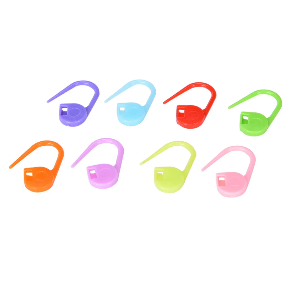 50 PcsColorful пластиковые вязанные вплетаемые крючком удивительные запирающие стежки